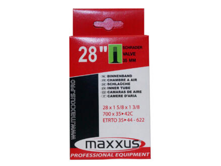 Maxxus binnenband 28" 1 5/8 1 3/8 35mm dik ventiel