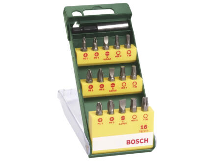 Bosch bitset HX/PH/PZ/SL/TX 25mm 16-delig