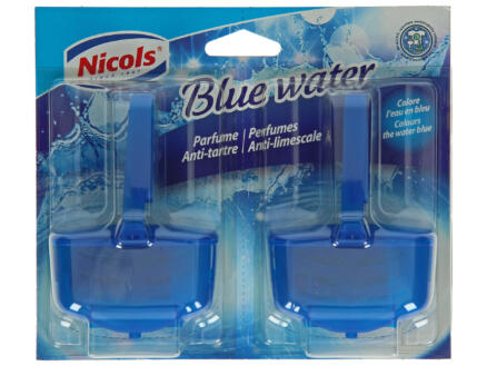 Nicols bloc WC parfumé bleu 2 pièces 1