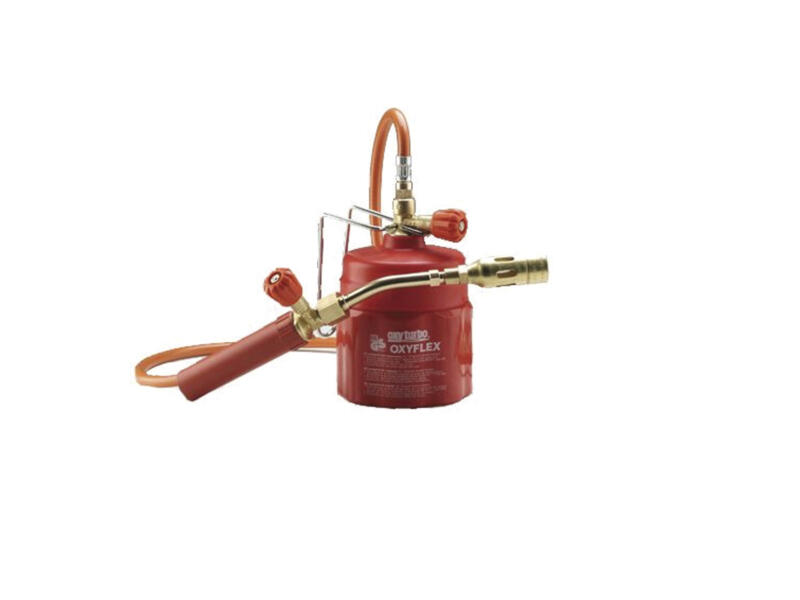 Robinet à Gaz Oxyturbo OT120 – Raccord 7/16'', Fabriqué En Allemagne, Rouge