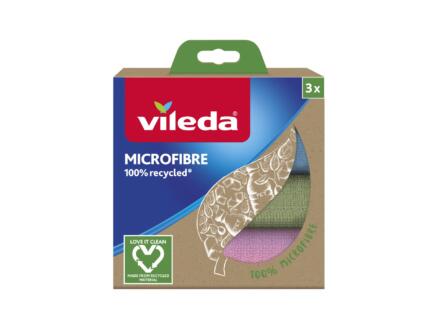 Vileda chiffon microfibre 30x30 cm 3 pièces