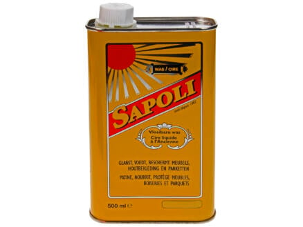 Sapoli cire liquide à l'ancienne 500ml bois 1
