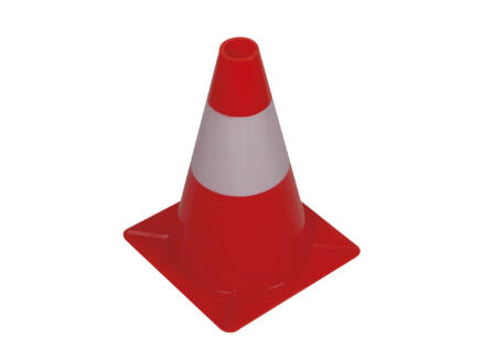 cône de délimitation rouge/blanc 30cm 1