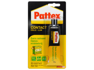 Pattex contactlijm oplosmiddelvrij 65g transparant