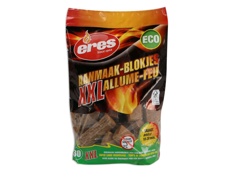 Hellson Laine à Brûler Allume-Feu Bois Et Cire 1kg - Allumage Rapide Pour Cheminée, Poêle & Barbecue