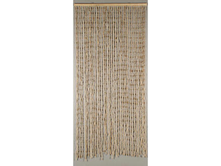 Confortex deurgordijn Nuage Blanc 90x200 cm natural 1