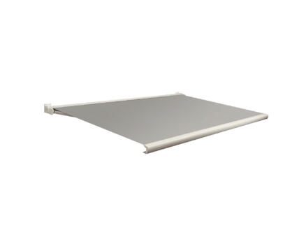 Domasol elektrische zonneluifel F20 400x300 cm grijs met crèmewit frame 1