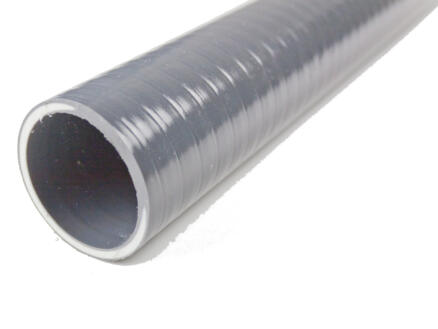 flexibele sanitaire buis 32mm 25m PVC grijs