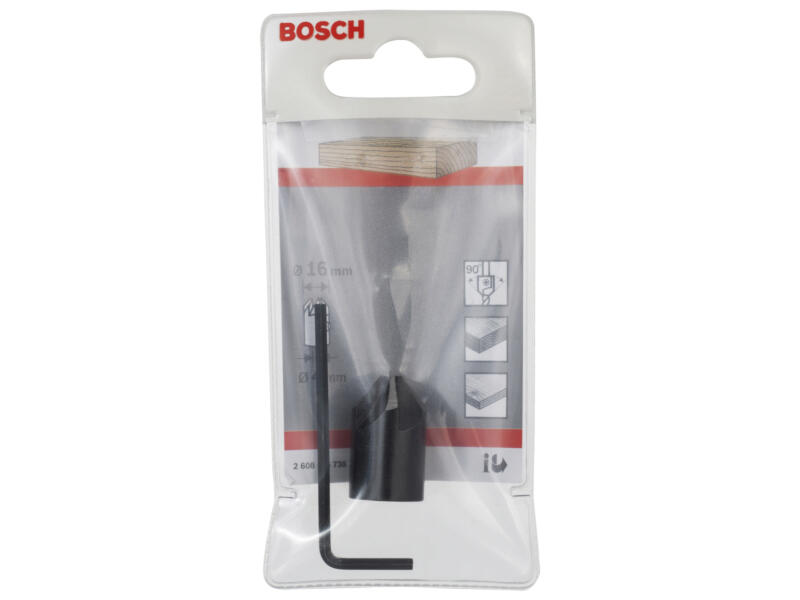 Bosch Professional fraise à lamer pour mèche à bois 4mm