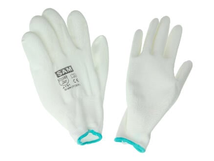 Sam gants de protection peinture XXL PU blanc 1