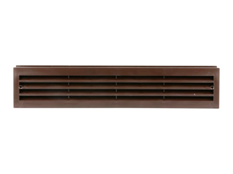 Renson grille de porte 450x90 mm PVC brun