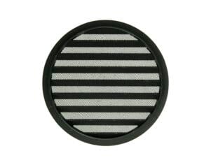 Renson grille estampée ronde 200mm aluminium noir