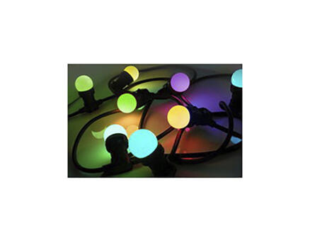 Easy Connect guirlande lumineuse LED 5m E27 7,2W multicolore 8 ampoules 1