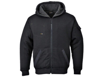 Portwest hoodie gevoerd XL zwart 1