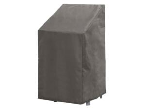 Perel housse pour chaises empilables 128x66x66 cm gris