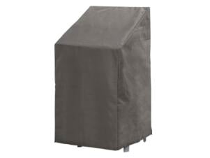 Perel housse pour chaises empilables 133x95x66 cm gris