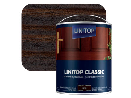 Linitop houtbeits 2,5l pallisander #284 1