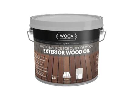 Woca huile bois extérieur 2,5l gris argenté 1