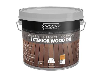 Woca huile bois extérieur 2,5l naturel 1