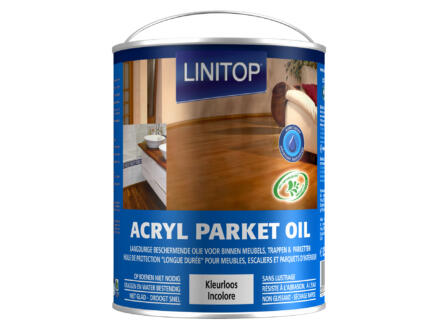 Linitop huile parquet acrylique 2,5l