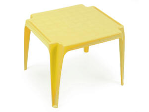 Progarden kindertafel 52x52 cm geel
