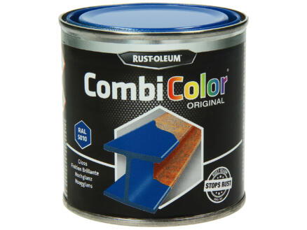 Rust-oleum laque peinture métal brillant 0,25l bleu gentiane 1