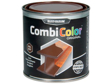 Rust-oleum laque peinture métal brillant 0,25l brun noisette 1