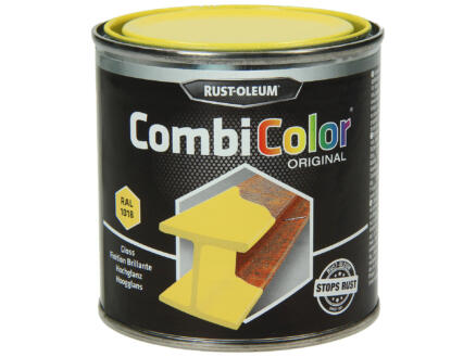 Rust-oleum laque peinture métal brillant 0,25l jaune zinc 1