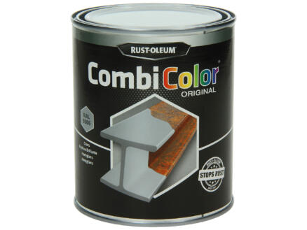 Rust-oleum laque peinture métal brillant 0,75l aluminium blanc 1