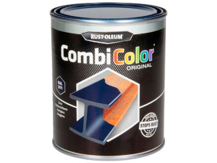 Rust-oleum laque peinture métal brillant 0,75l bleu acier 1