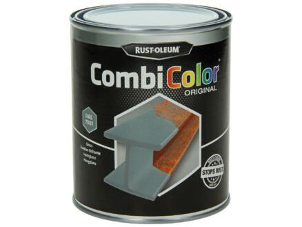 Rust-oleum laque peinture métal brillant 0,75l gris argent 1