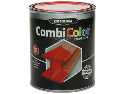 Rust-oleum laque peinture métal brillant 0,75l rouge feu 1