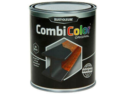 Rust-oleum laque peinture métal fer forgé 0,75l noir 1