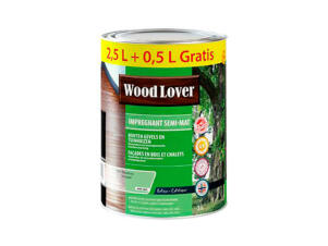 Wood Lover lasure d'imprégnation 3l incolore