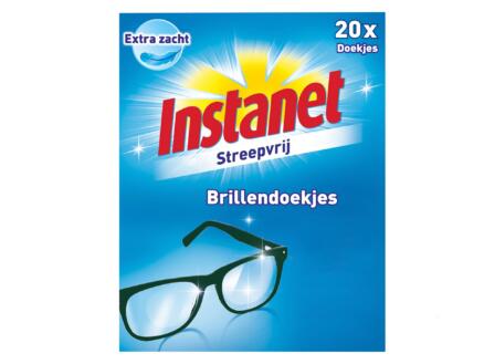 Instanet lingettes nettoyantes lunettes 20 pièces 1