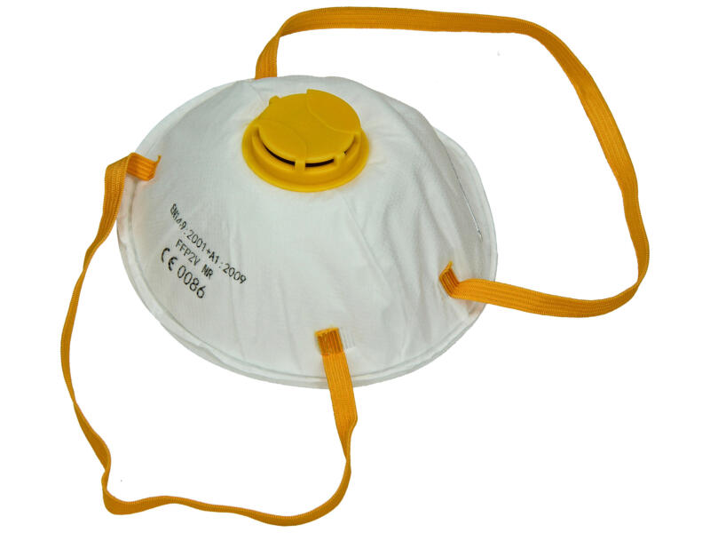 Masque Anti-Poussière Rolson - Lot De 10, Protection Basique Pour Travaux, Bricolage, Nettoyage