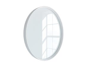 miroir 80cm blanc mat