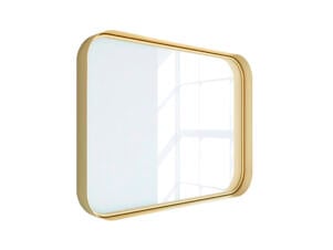 miroir 80x60 cm or brillant