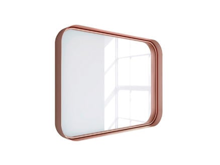 miroir 80x60 cm or rosé 1