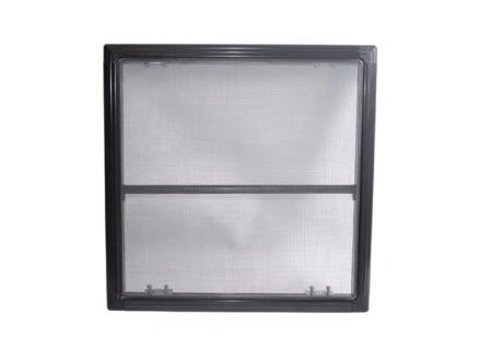 Stopinsect moustiquaire de fenêtre 120x150 cm anthracite