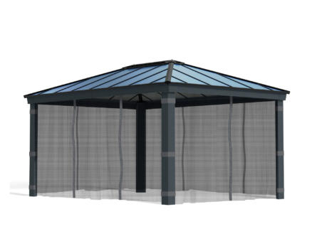Canopia moustiquaire pavillon Dallas 4,4x2 set de 4 1