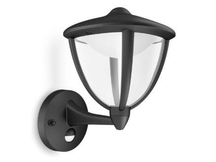 myGarden Robin LED wandlamp 4,5W met PIR zwart 1