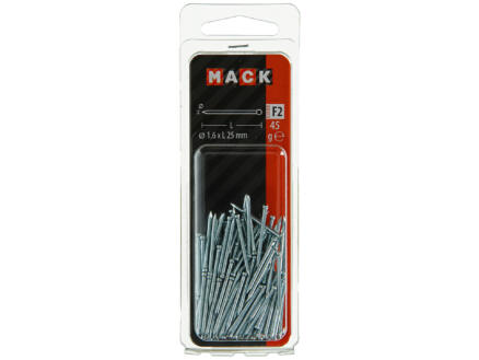 Mack nagels met ronde kop 1,6x25 mm 45g 1