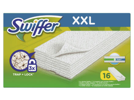 Swiffer navulling stofdoekjes voor vloeren XXL 16 stuks 1