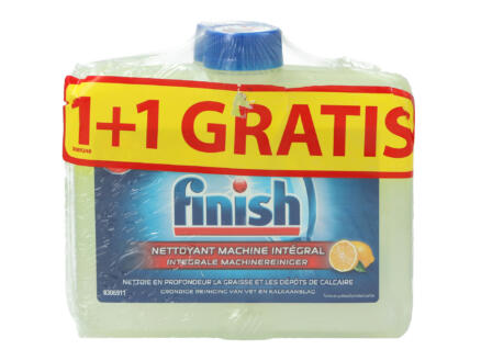 Finish nettoyant lave-vaissele 250ml citron (1+1 gratuit)