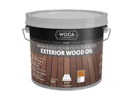 Woca olie buitenhout 2,5l lariks 1