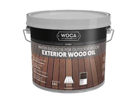 Woca olie buitenhout 2,5l walnoot 1