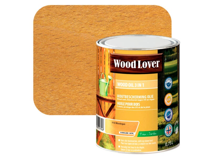 Wood Lover olie hout 0,75l movingui #910