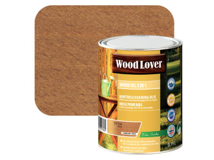 Wood Lover olie hout 0,75l teak #920