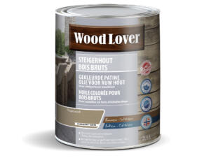 Wood Lover olie steigerhout 2,5l taupe wash